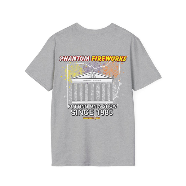 Putting on a SHOW - Crestview Elementary School - Unisex Softstyle T-Shirt