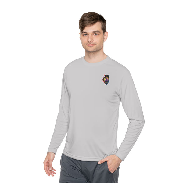 Lighting Up - Lightweight Long Sleeve Tee ILLINOIS
