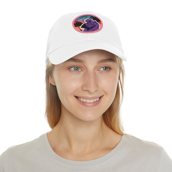 Summer Logo Hat with Leather Patch (Round)