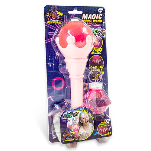 Light Up Magic Bubble Wand