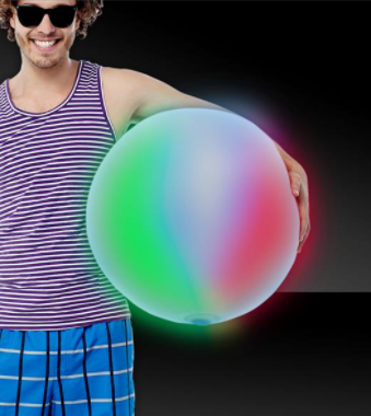 LED Color Changing 30” Beach Ball