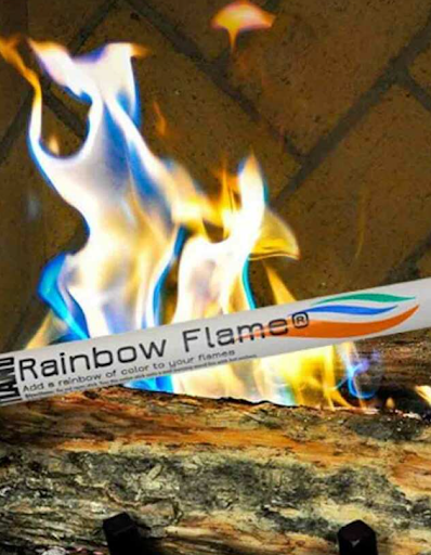 Rainbow Flame Stick